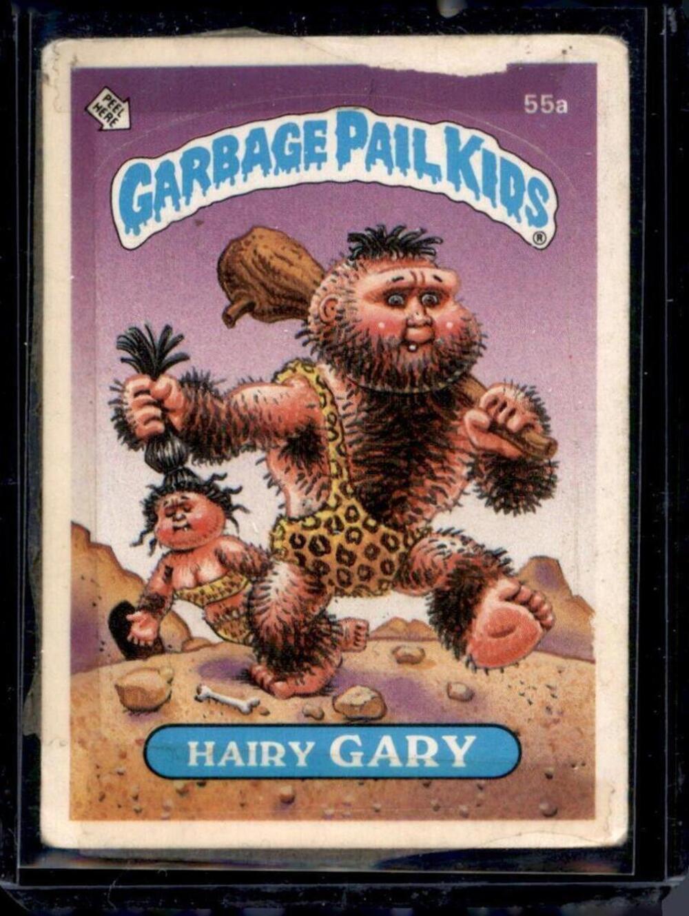 Garbage Pail Kids Card - Hairy Gary (55a)